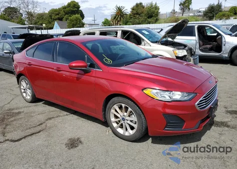 2020 Ford Fusion Se z USA, uszkodzony, nr VIN 3FA6P0HD3LR168416